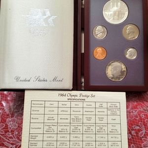 1984 Olympic Prestige Coin set SOLD